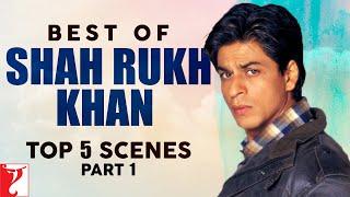 Best of Shah Rukh Khan  Top 5 Scenes  Part - 1  Best of SRK Scenes  SRK Dialogues