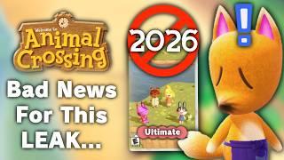 Bad News For THIS Animal Crossing Leak... Heres Why