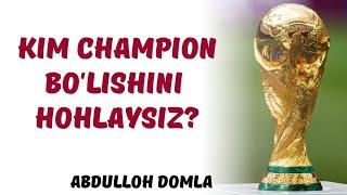 Abdulloh domla -  Futbol Fanatlari Eshiting Arhiv