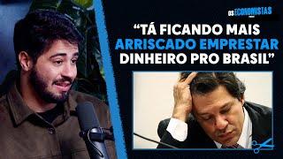 ECONOMISTA FAZ ALERTA SOBRE O RISCO BRASIL Haddad e Governo Lula  Os Economistas 122