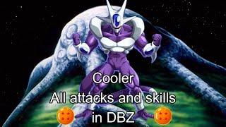 Cooler - All attacks and skills in Dragon Ball