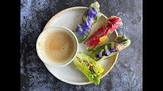  Easy and Healthy Raw Spring Rolls - Recipe from the Plant-Based Bundle July 2023