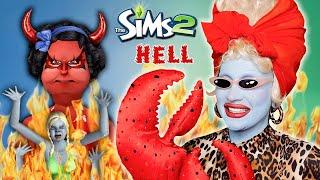 I made HELL in The Sims 2