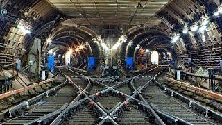 метро тоннель подземелье московского метрополитена  subway tunnel underground Moscow Metro