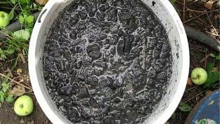 Ash extract. Preparation of ash infusion. Ash solution. Super fertilizer.