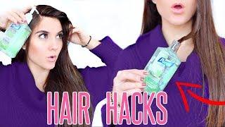 10 Hair Hacks For Dirty  Oily Hair EVERY Girl NEEDS To Know 