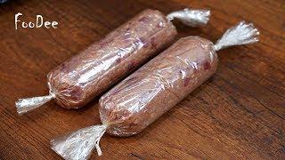 Домашняя колбаса Ассорти - простой рецепт без оболочки