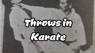 More Throws in Karate