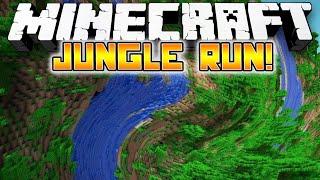 Minecraft TWISTED JUNGLE RUN PARKOUR - wPreston Jerome & Vaecon