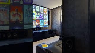 Home Movie Theater Reveal #homemovietheater #homecinemas #hometheatervibes #dreamedia #dreamediaav