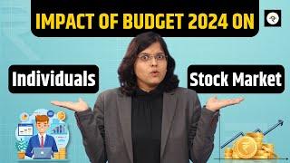 Budget 2024 highlights  Impact on Stock Market  CA Rachana Ranade