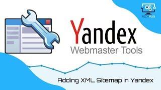 how to submit sitemap to Yandex webmaster tool