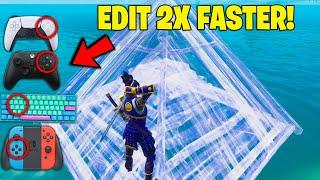 The SECRET Setting To Edit 2X FASTER on Fortnite Console & PC