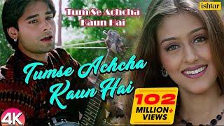 Chand Tare Phool - 4K Video  Tum Se Achcha Kaun Hai  Nakul Kapoor  90s Best Romantic Songs