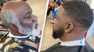 Barber Transforms Man From Looking 77 To 27 In Incredible Video