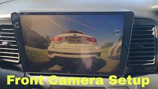 Mekede M7 front camera instalation on a car head unit