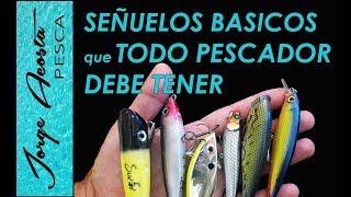 Señuelos que TODO PESCADOR DEBE TENER - Tipos de Señuelos y como usarlos para pesca en el mar.