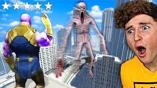 Thanos V.S. SCP 096 In GTA 5.. GTA 5 Mods