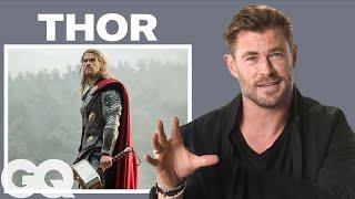 Chris Hemsworth Breaks Down His Most Iconic Characters  GQ