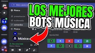  Cómo PONER MUSICA en DISCORD  Los Mejores Bots de Musica para Discord 2024