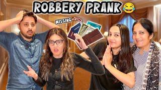 ROBBERY PRANK WITH IQREEB   Finally Humny Badla Ly Lea   Rabia Faisal  Sistrology 