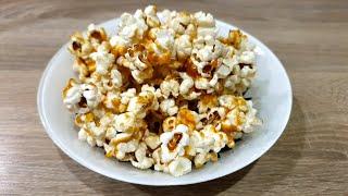 Easy to make caramel popcornmedium sweetness