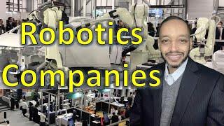 Types of Robotics Companies