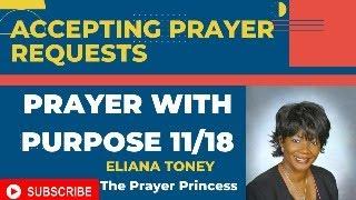 Prayer with Purpose Saturday 1118