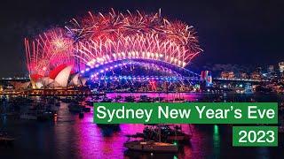 Sydney New Years Eve 2023 midnight fireworks – the official full-length video