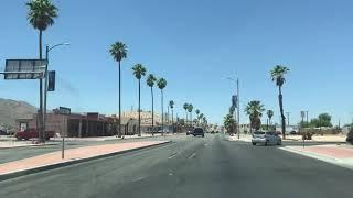 Twentynine Palms CA - Drive around Downtown Twentynine Palms