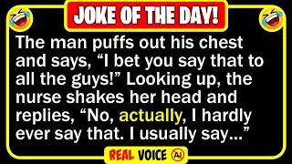  BEST JOKE OF THE DAY - A nurse is walking down the hallway when she spots...  Funny Jokes