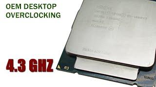 OEM DESKTOP OVERCLOCKING Overclocking a Xeon E5 1660 V3 to 4.3 GHZ on an HP z440 I7 5960x