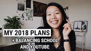 My 2018 Travel University & YouTube Plans + Balancing School & YouTube