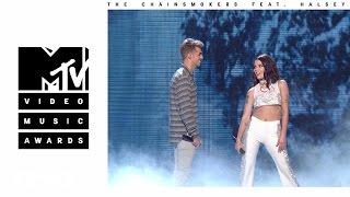 The Chainsmokers - Closer ft. Halsey Live from the 2016 MTV VMAs