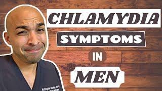 What are the CHLAMYDIA symptoms in MEN?