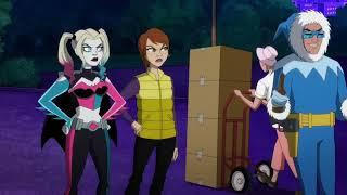 Harley Quinn 4x06 HD Harley and Barbara go to the lair of the Legion of Doom Max