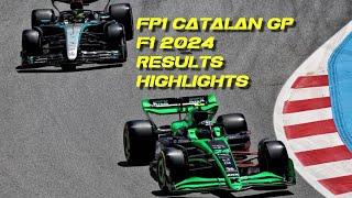 Mclaren on top FP1 Catalan GP f1 2024