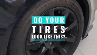 How to remove browning from tires with Pinnacle Advanced Tire Cleaner