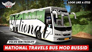 VOLVO B11R NATIONAL TRAVELS BUS MOD For Bus Simulator Indonesia  Bussid Mod  Offroad Gamers 