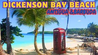 DICKENSON BAY BEACH  - Antigua and Barbuda - the most popular beach - St. John - Caribbean cruise