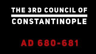 The 3rd Council of Constantinople AD 680-681 #historyklm