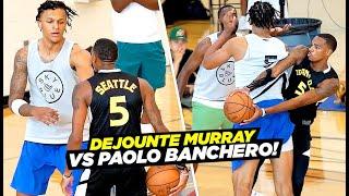 Dejounte Murray Gets DISRESPECTFUL vs #1 Pick Paolo Banchero Zeke End Tournament Got WILD