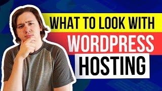  What To Look For In Wordpress Hosting Plans 