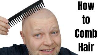 How to Comb your Hair Properly - TheSalonGuy