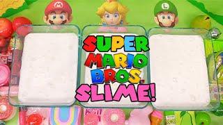 Super Mario Bros THE MOVIE Slime Mixing Wacky Ingredients In White Slime