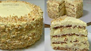 Sansrival Cake  Bake easy with Bakersfield Whippit Buttercream