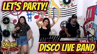 LETS PARTY DISCO LIVE BAND - SABEL REA & WILBERT JAM AT ZALDY MINI STUDIO