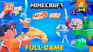 Minecraft Nerf World DLC - Full Gameplay Playthrough Full Game