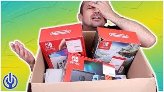 I Bought a Customer Returns Box of Nintendo Switches Lets Fix Them
