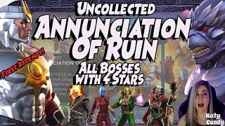 Annunciation of Ruin Uncollected  All Bosses  Marvel Contest of Champions